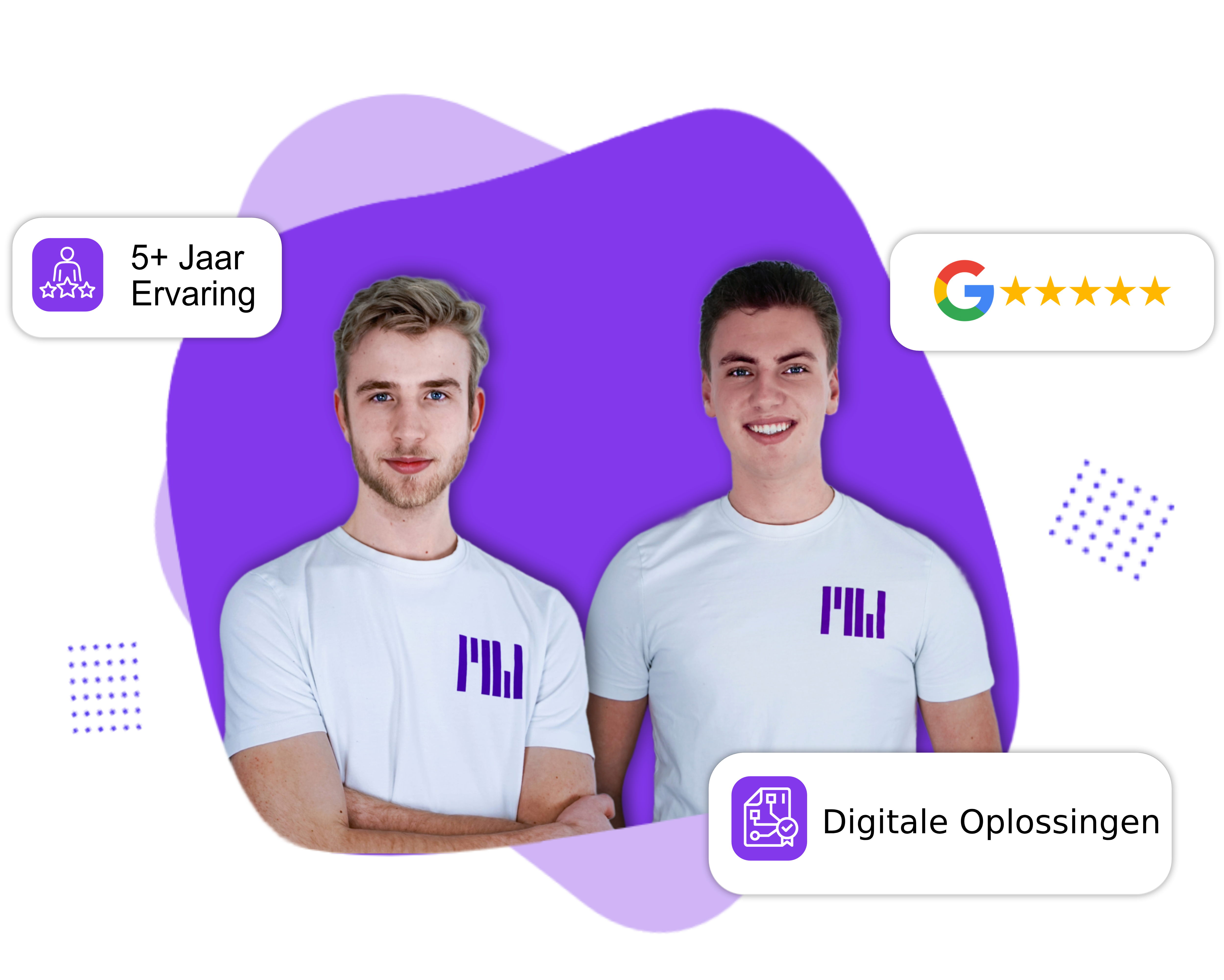 ModernWeb Team - 5+ Jaar Ervaring, 20+ Succesvolle Projecten