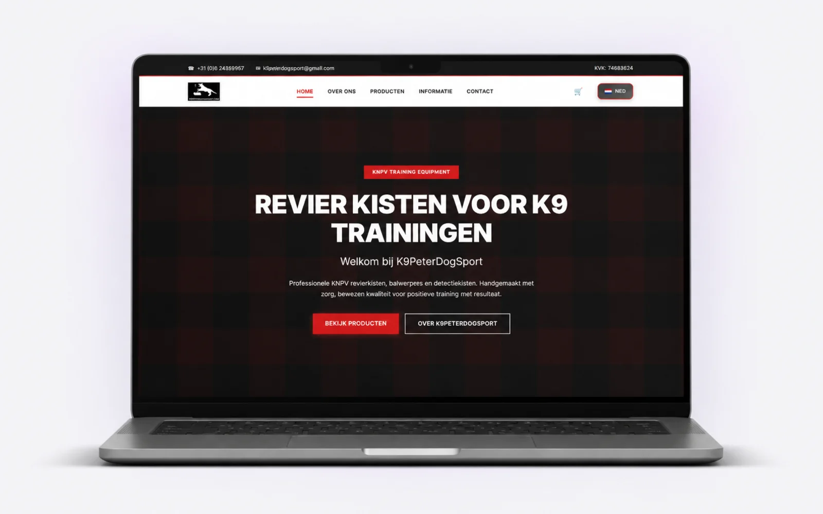 K9 Peter Dogsport, zoals het eruitziet in gebruik